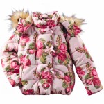 D803 Куртка зимняя для девочки