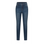 039G3110 Брюки из джинсовой ткани для девочки, цвет синий