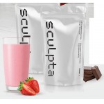 арт.15713 15714 Специальный продукт для питания спортсменов Сывороточный протеин для женщин. Вкус клубника, шоколад.