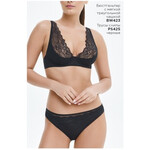 Бюстгальтер с мягкими треугольными чашками. Цвет черный, красный, бежевый. BW423 BW425 BW426