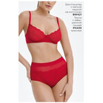 Бюстгальтер с мягкими чашками на косточках. Цвет черный, красный, бежевый. BW419 BW421 BW422